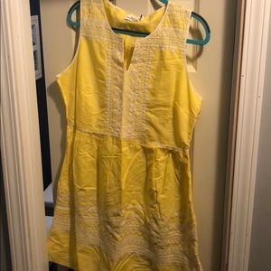 Yellow Vineyard Vines Dress
